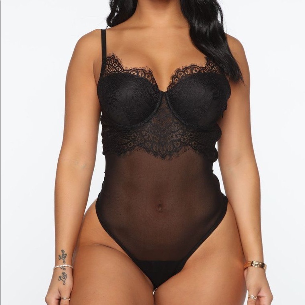 Lace Talk About It Bodysuit
